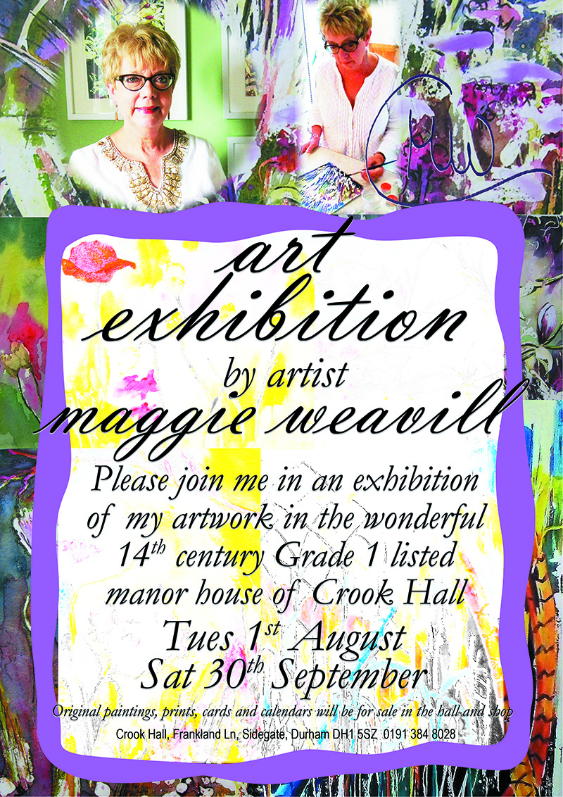 Maggie Weavill Art Crook Hall & Gardens