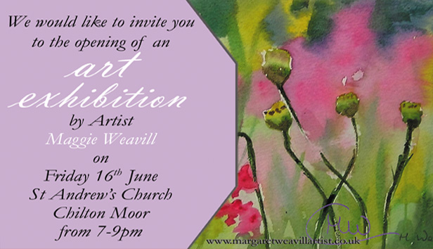 Maggie Weavill Art Exhibition, St Andrews Church